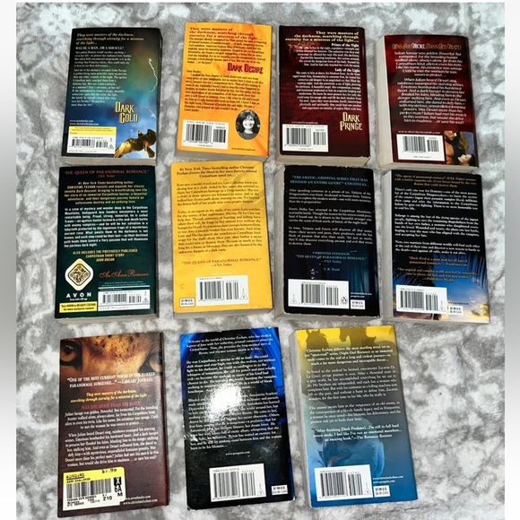 Lot Of 11 Dark Series Books by Christine Feeman Paperback - Picture 2 of 2